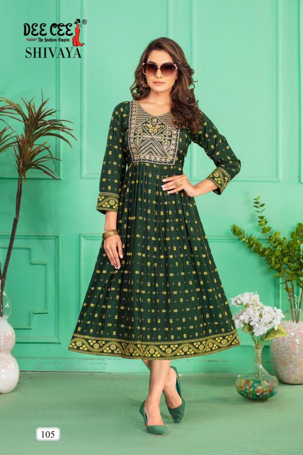 Deecee Shivaya Designer Chanderi Kurti Collection